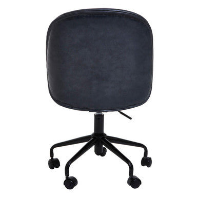 Orsina Clinton Grey Home Office Chair – Modern Swivel Desk Task Chair