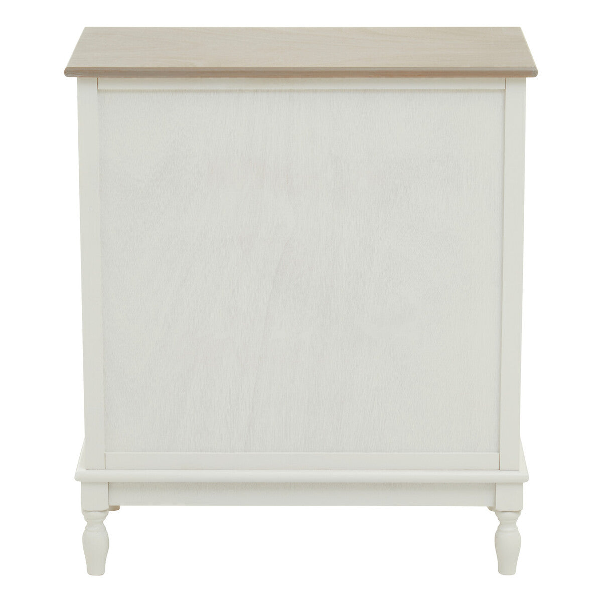 Orsina Heritage 2 Drawer White Sideboard – Classic Storage Cabinet