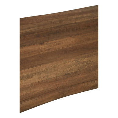 Orsina Assia Dark Wood Veneer Dining Table – Modern 6-Seater