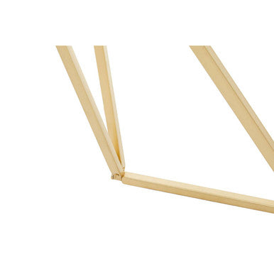 Orsina Farran Gold Mirrored Console Table – Rectangular Glam Decor