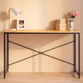 Orsina Laxton Light Oak Effect Desk – Modern Home Office Study Table