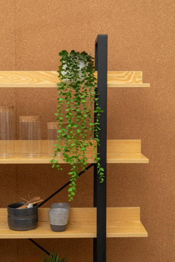 Orsina Laxton 5 Tier Light Oak Effect Shelving Unit | Modern Bookcase