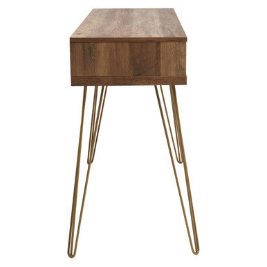 Orsina Flori Console Table – Modern 2-Drawer Entryway Storage Table