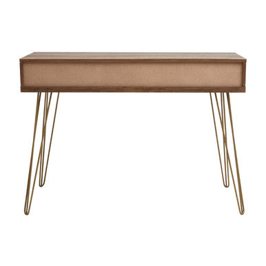 Orsina Flori Console Table – Modern 2-Drawer Entryway Storage Table