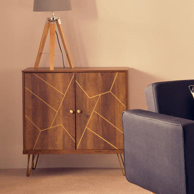 Orsina Flori Two Door Sideboard – Modern Buffet Storage Cabinet
