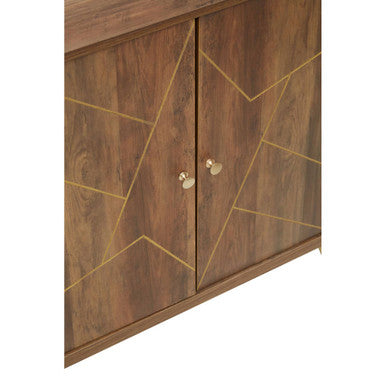 Orsina Flori Two Door Sideboard – Modern Buffet Storage Cabinet