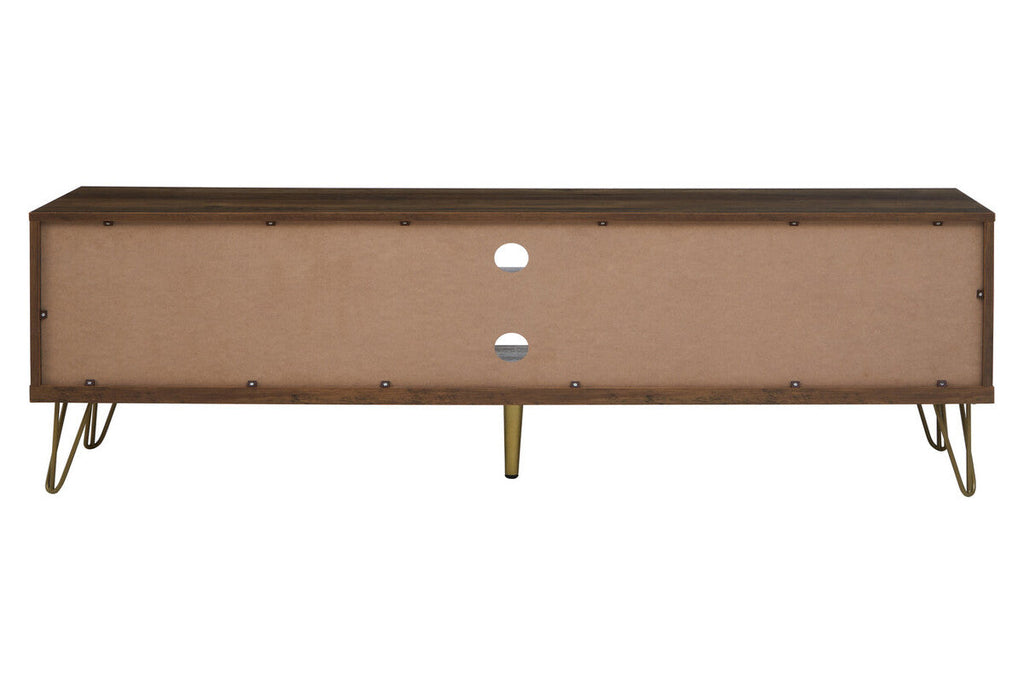 Orsina Flori Brown Media Unit | Modern TV Stand & Entertainment Console