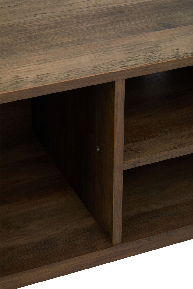Orsina Flori Brown Media Unit | Modern TV Stand & Entertainment Console
