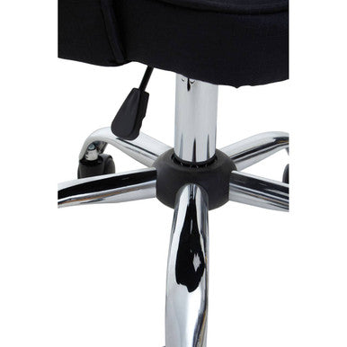 Orsina Alexi Black Fabric Home Office Desk Chair – Modern Task Seating