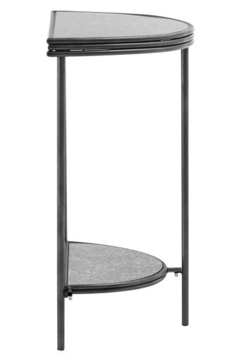 Orsina Xania Semi Circle Console Table – Half Moon Entryway Table