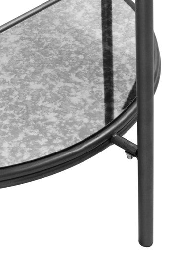 Orsina Xania Semi Circle Console Table – Half Moon Entryway Table