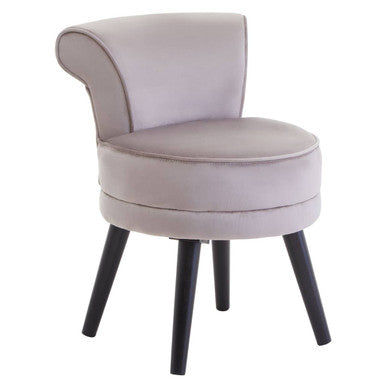 Orsina Kids Loretta Mink Velvet Chair | Modern Nursery Reading Seat