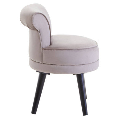 Orsina Kids Loretta Mink Velvet Chair | Modern Nursery Reading Seat