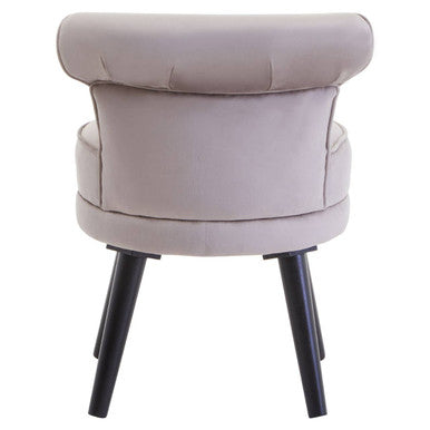 Orsina Kids Loretta Mink Velvet Chair | Modern Nursery Reading Seat