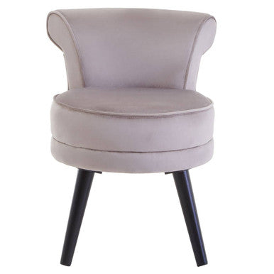 Orsina Kids Loretta Mink Velvet Chair | Modern Nursery Reading Seat