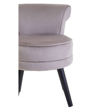 Orsina Kids Loretta Mink Velvet Chair | Modern Nursery Reading Seat