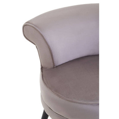 Orsina Kids Loretta Mink Velvet Chair | Modern Nursery Reading Seat