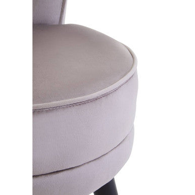 Orsina Kids Loretta Mink Velvet Chair | Modern Nursery Reading Seat