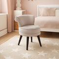 Orsina Kids Loretta Mink Velvet Chair | Modern Nursery Reading Seat