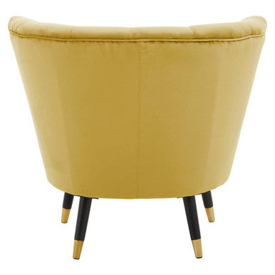 Orsina Loretta Pistachio Velvet Shell Accent Chair – Barrel Back