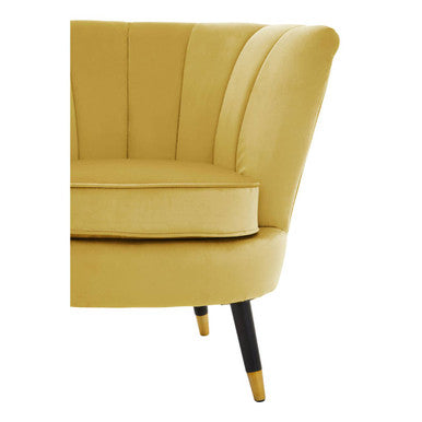 Orsina Loretta Pistachio Velvet Shell Accent Chair – Barrel Back