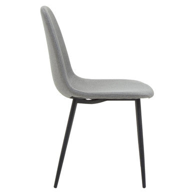 Orsina Salford Mink Fabric Dining Chair – Modern Upholstered Seating