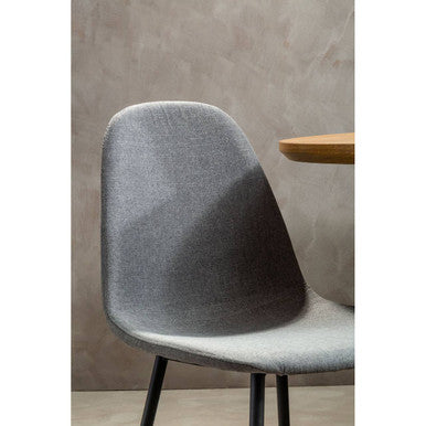 Orsina Salford Mink Fabric Dining Chair – Modern Upholstered Seating