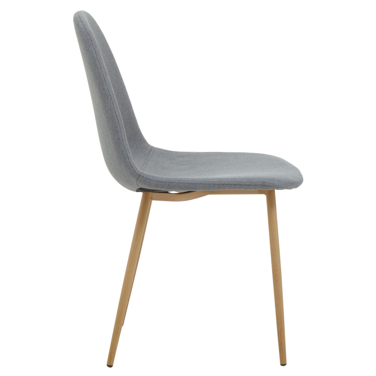 Orsina Salford Grey Dining Chair – Upholstered with Wood Effect Legs