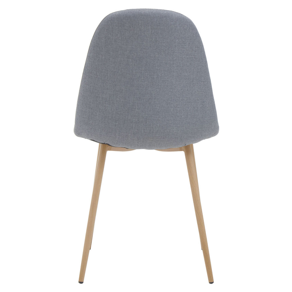 Orsina Salford Grey Dining Chair – Upholstered with Wood Effect Legs