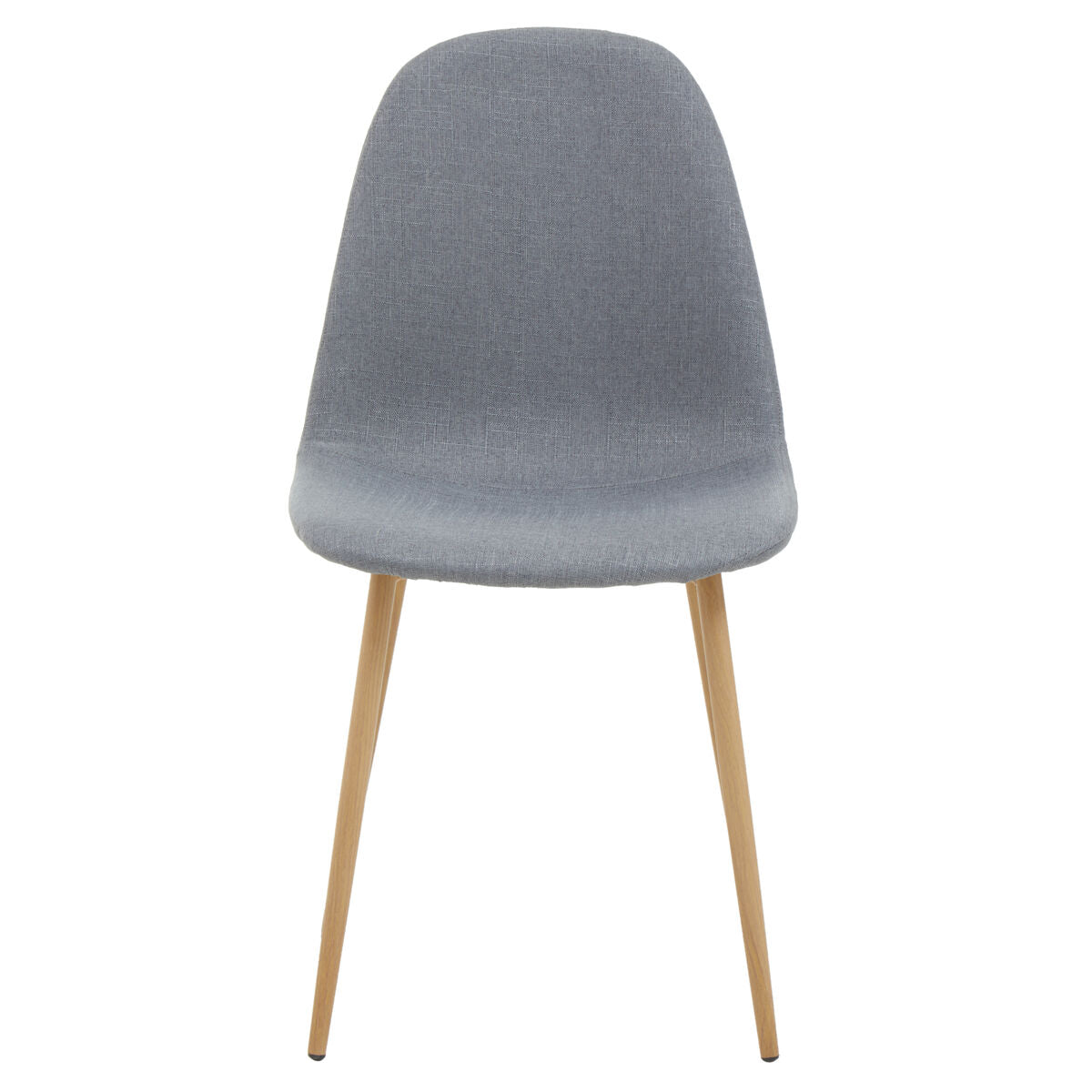 Orsina Salford Grey Dining Chair – Upholstered with Wood Effect Legs