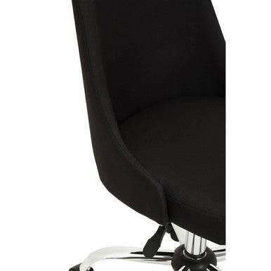 Orsina Brent Black Home Office Chair – Modern Swivel Desk Chair