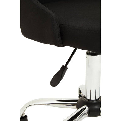 Orsina Brent Black Home Office Chair – Modern Swivel Desk Chair
