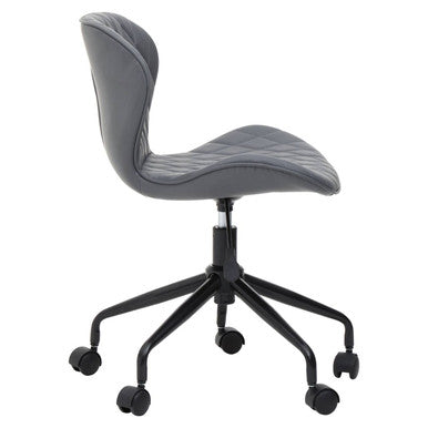 Orsina Brent Swivel Home Office Chair - Two-Tone Grey and Black