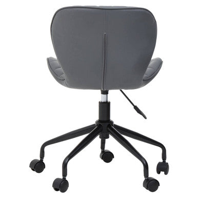 Orsina Brent Swivel Home Office Chair - Two-Tone Grey and Black