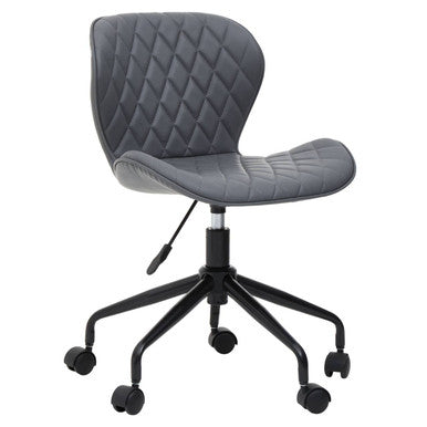 Orsina Brent Swivel Home Office Chair - Two-Tone Grey and Black