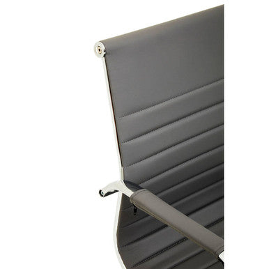 Orsina Brent Black Low Back Home Office Chair – Compact Swivel Task Chair