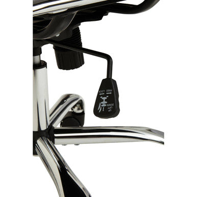 Orsina Brent Black Low Back Home Office Chair – Compact Swivel Task Chair