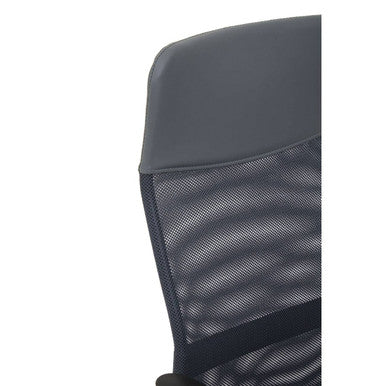 Orsina Brent Grey Mesh Office Chair – Ergonomic Breathable Swivel Desk Chair