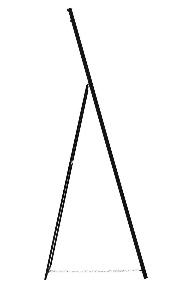 Orsina Tiana Full Length Floor Mirror – Black Metal Mosaic Frame