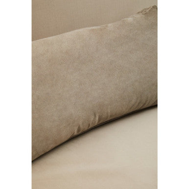 Orsina Hatton Mink Velvet Sofa Bed – Modern Space-Saving Guest Bed
