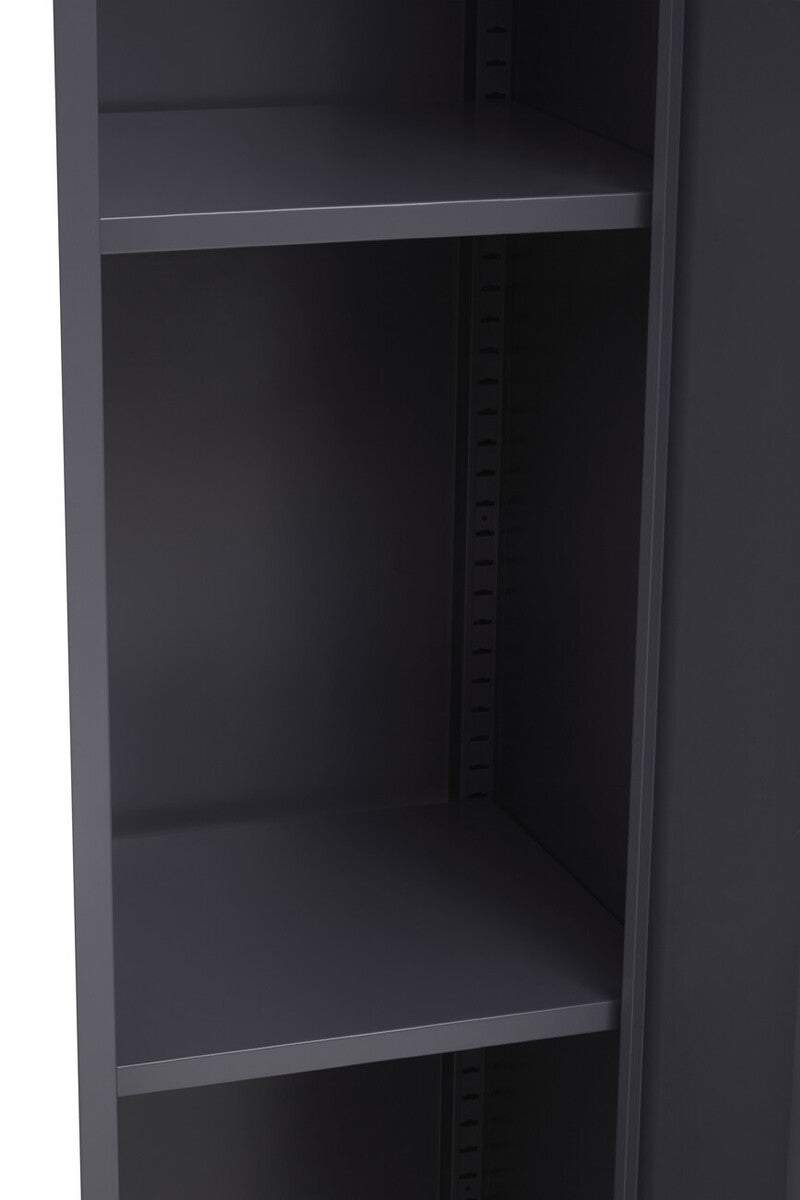 Orsina Academy Grey Tall One Door Metal Locker Storage Cabinet