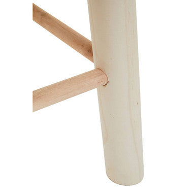 Orsina Lentigo Natural Corn Rope Stool – Handwoven Modern Accent Seat