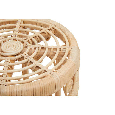 Orsina Mataram Natural Rattan Nesting Side Tables - Set of 2
