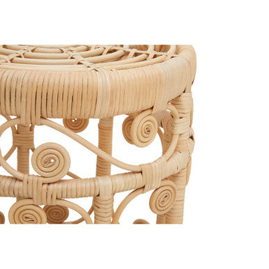 Orsina Mataram Natural Rattan Nesting Side Tables - Set of 2