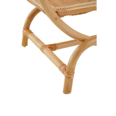 Orsina Mataram Three Tier Natural Rattan Round Shelf Display Unit