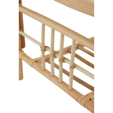 Orsina Mataram Natural Rattan Rectangular Coffee Table with Storage