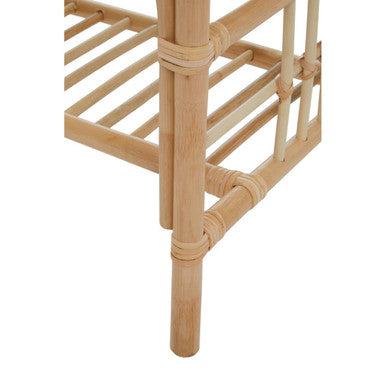 Orsina Mataram Natural Rattan Rectangular Coffee Table with Storage