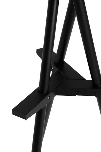 Orsina Rostok Matt Black Coat Stand | Modern Minimalist Hallway Rack