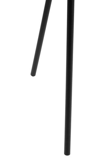 Orsina Rostok Matt Black Coat Stand | Modern Minimalist Hallway Rack