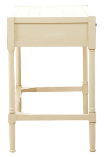 Orsina Heritage Ivory Writing Desk | 2-Drawer Home Office Workstation